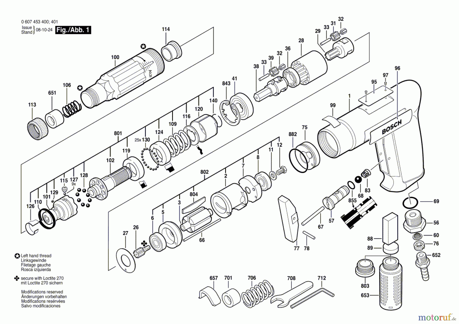 Bosch Werkzeug Pw-Schrauber-Ind 180 WATT-SERIE Seite 1