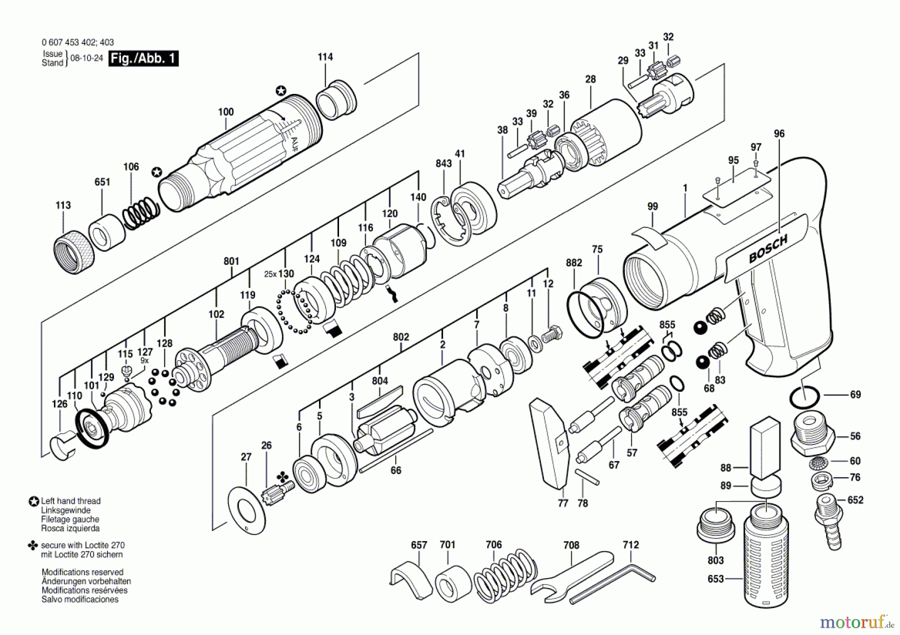 Bosch Werkzeug Pw-Schrauber-Ind 180 WATT-SERIE Seite 1