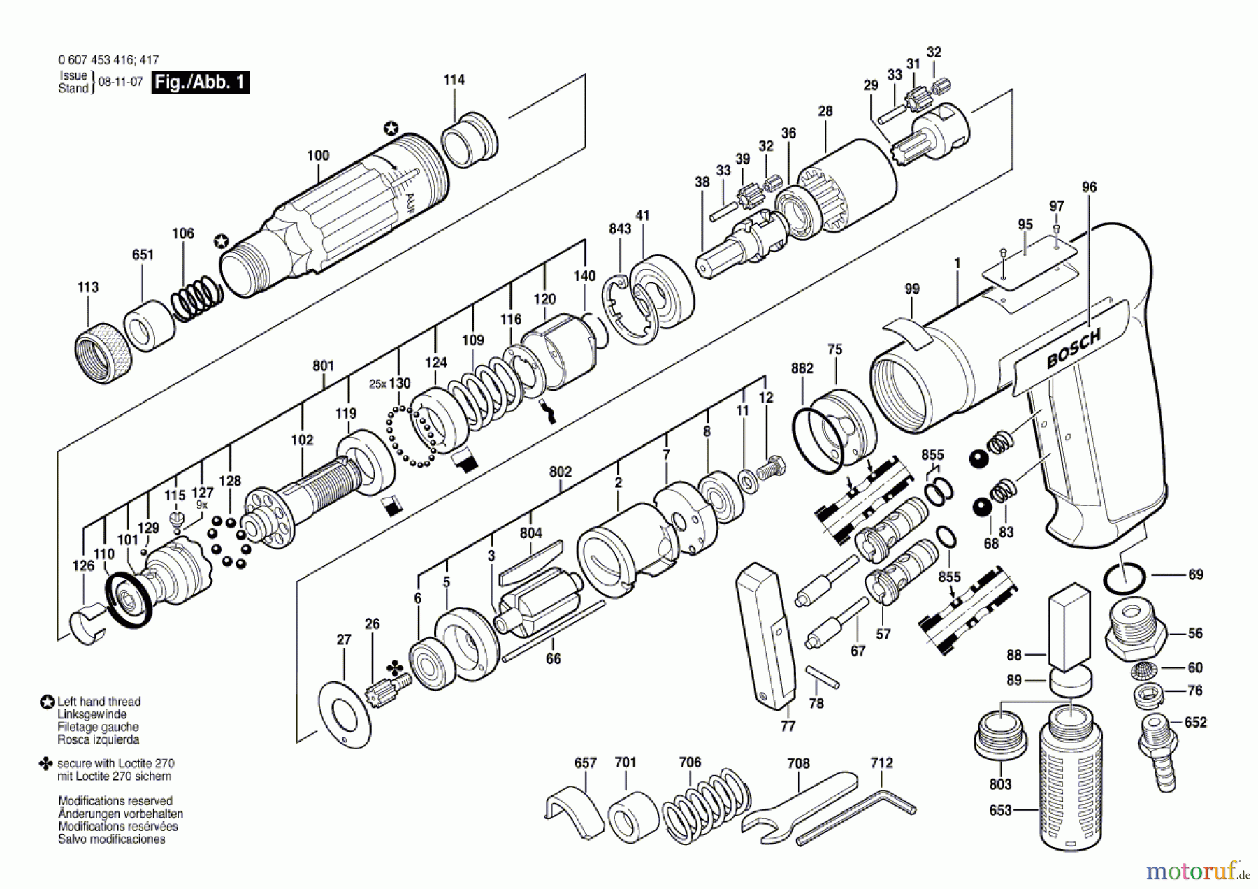 Bosch Werkzeug Pw-Schrauber-Ind 180 WATT-SERIE Seite 1