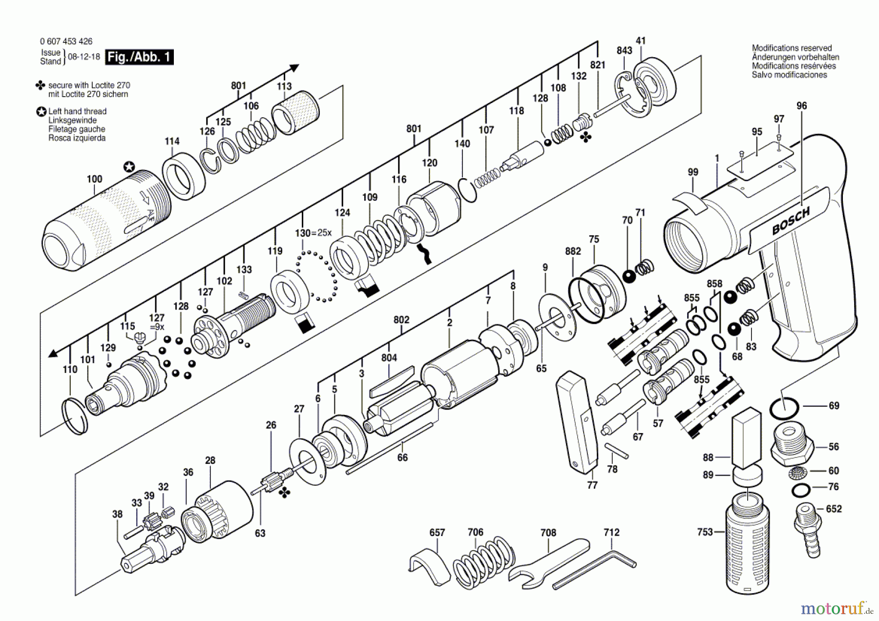 Bosch Werkzeug Pw-Schrauber-Ind 180 WATT-SERIE Seite 1