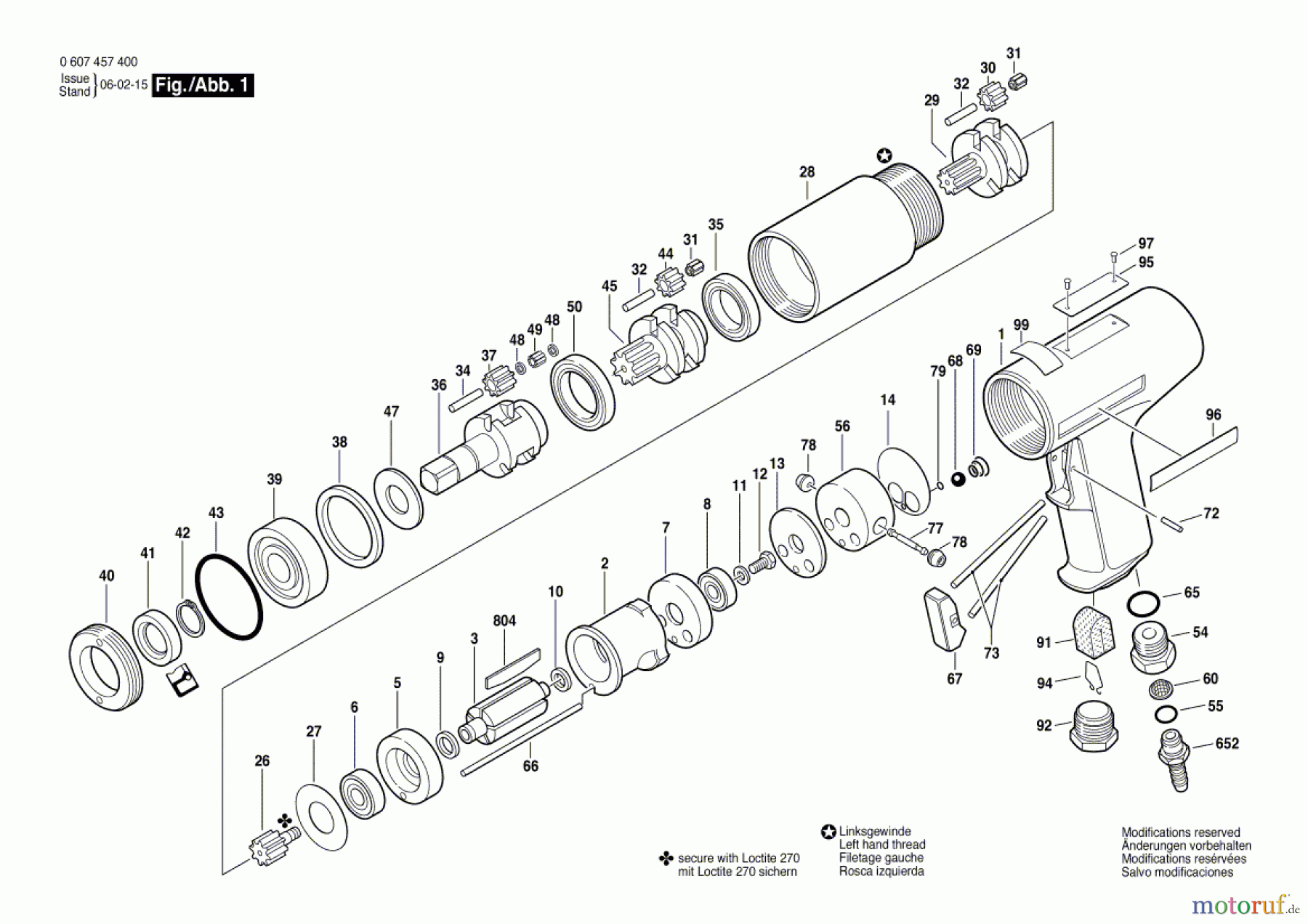 Bosch Werkzeug Pw-Schrauber-Ind 740 WATT-SERIE Seite 1