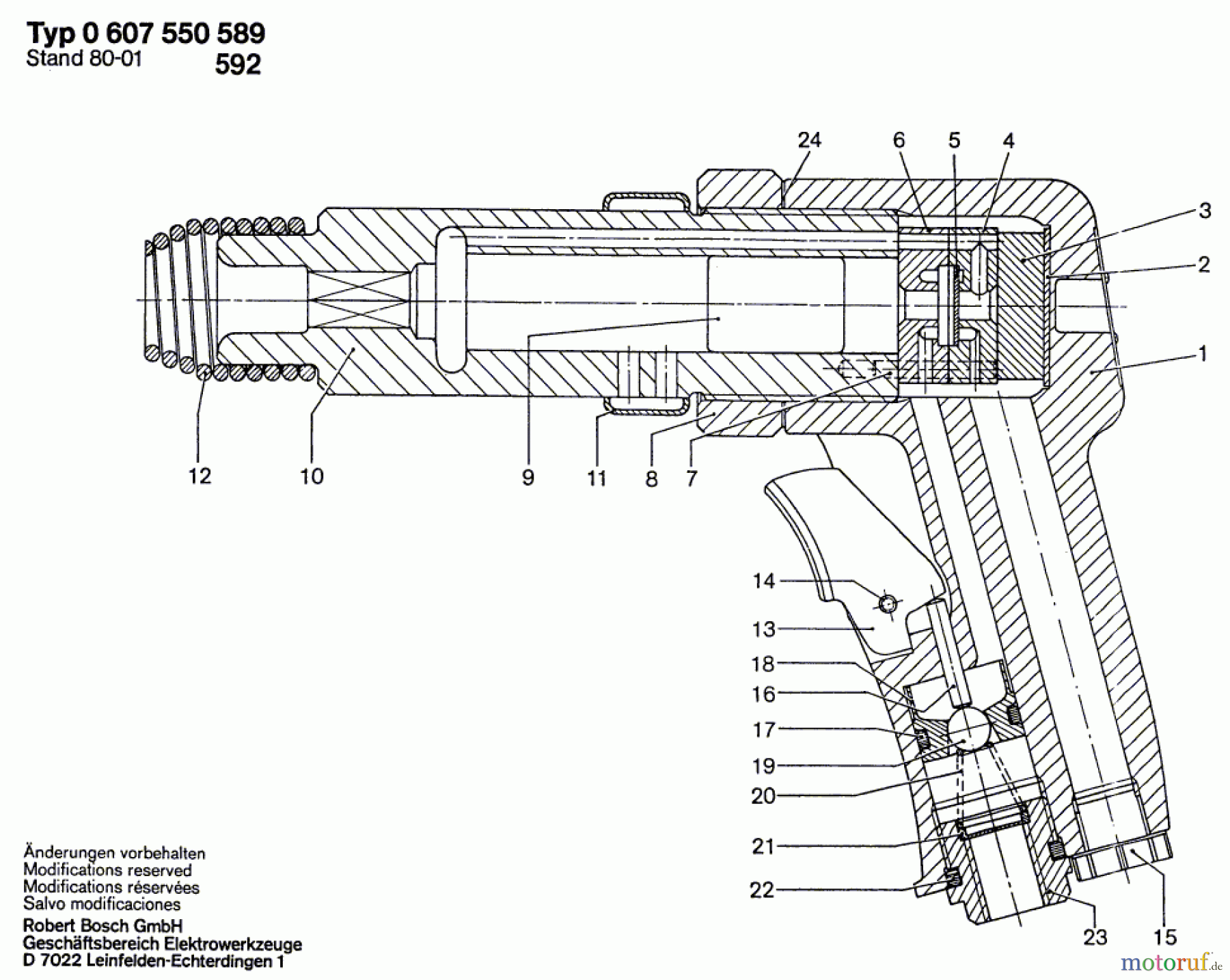 Bosch Werkzeug Meisselhammer ---- Seite 1