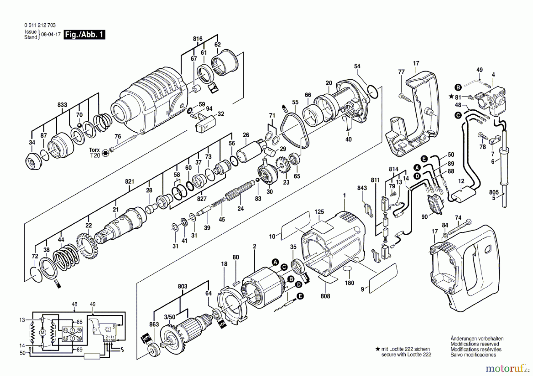 Bosch Werkzeug Gw-Bohrhammer UBH 2-20 SERL Seite 1