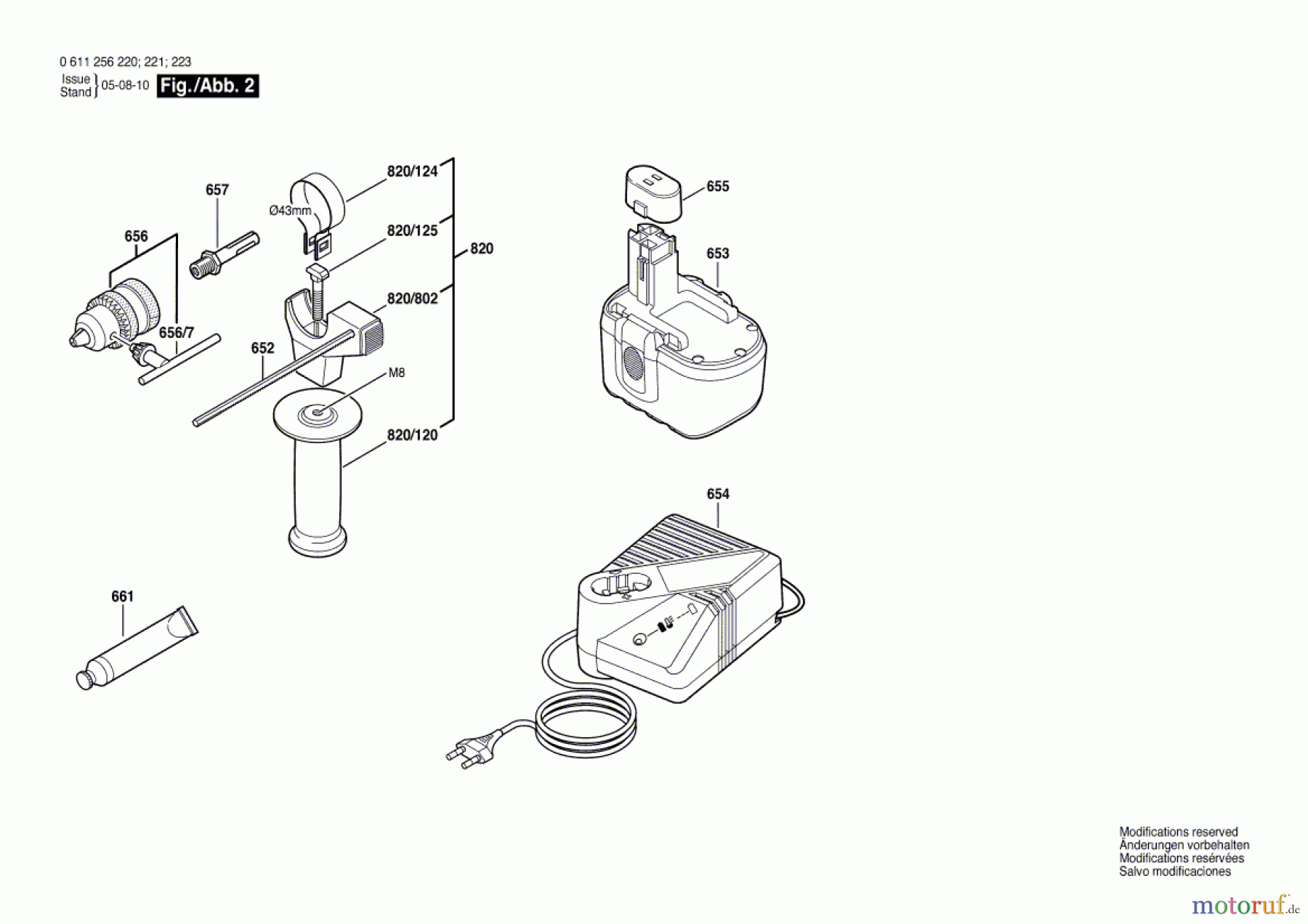 Bosch Akku Werkzeug Gw-Akku-Bohrhammer GBH 24 V Seite 2