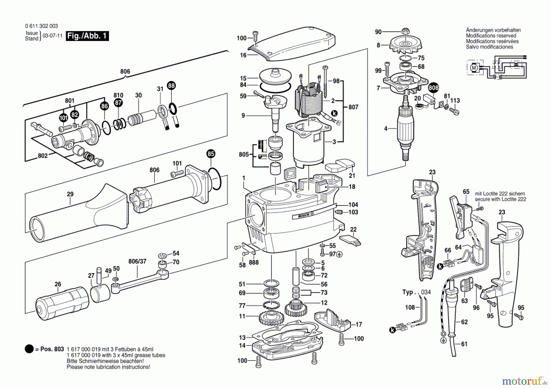 Bosch Werkzeug Gw-Schlaghammer ---- Seite 1