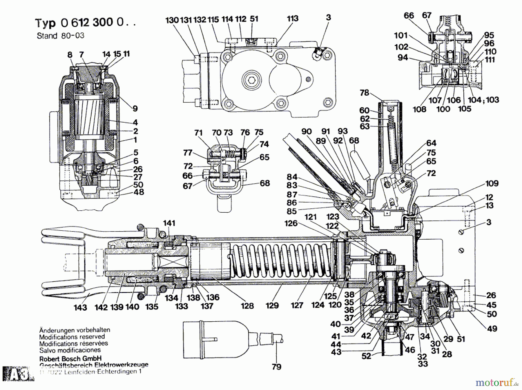 Bosch Werkzeug Gw-Schlaghammer ---- Seite 1