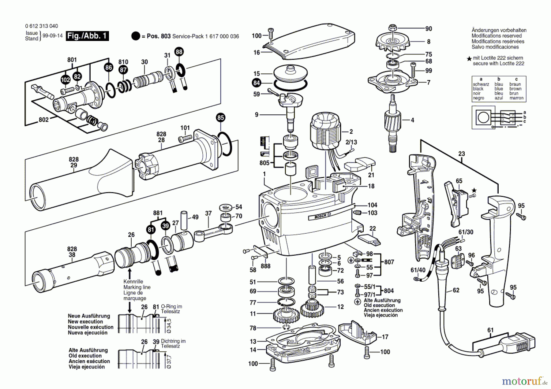 Bosch Werkzeug Hf-Schlaghammer ---- Seite 1