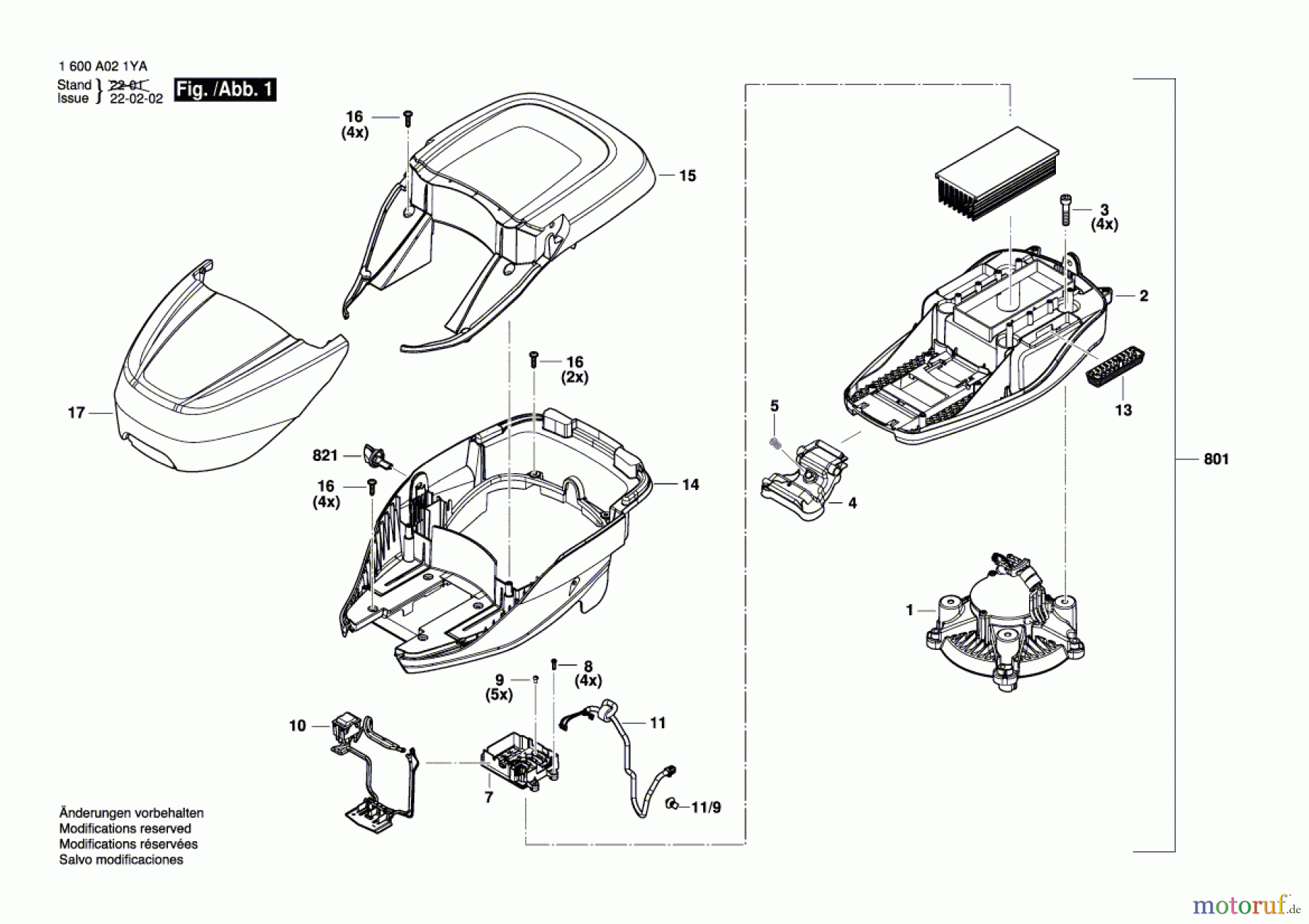  Bosch Werkzeug Primäraggregat DGAAC Seite 1