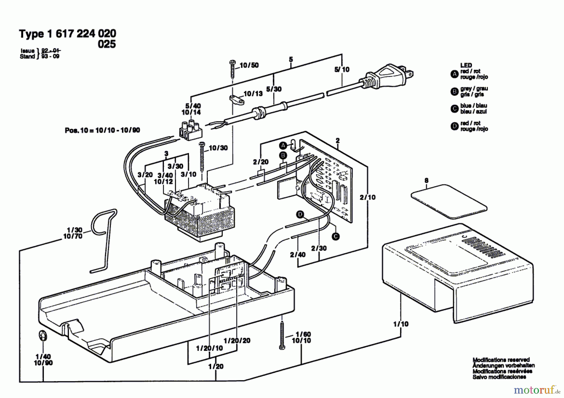 Bosch Werkzeug Batterie-Ladegerät ---- Seite 1