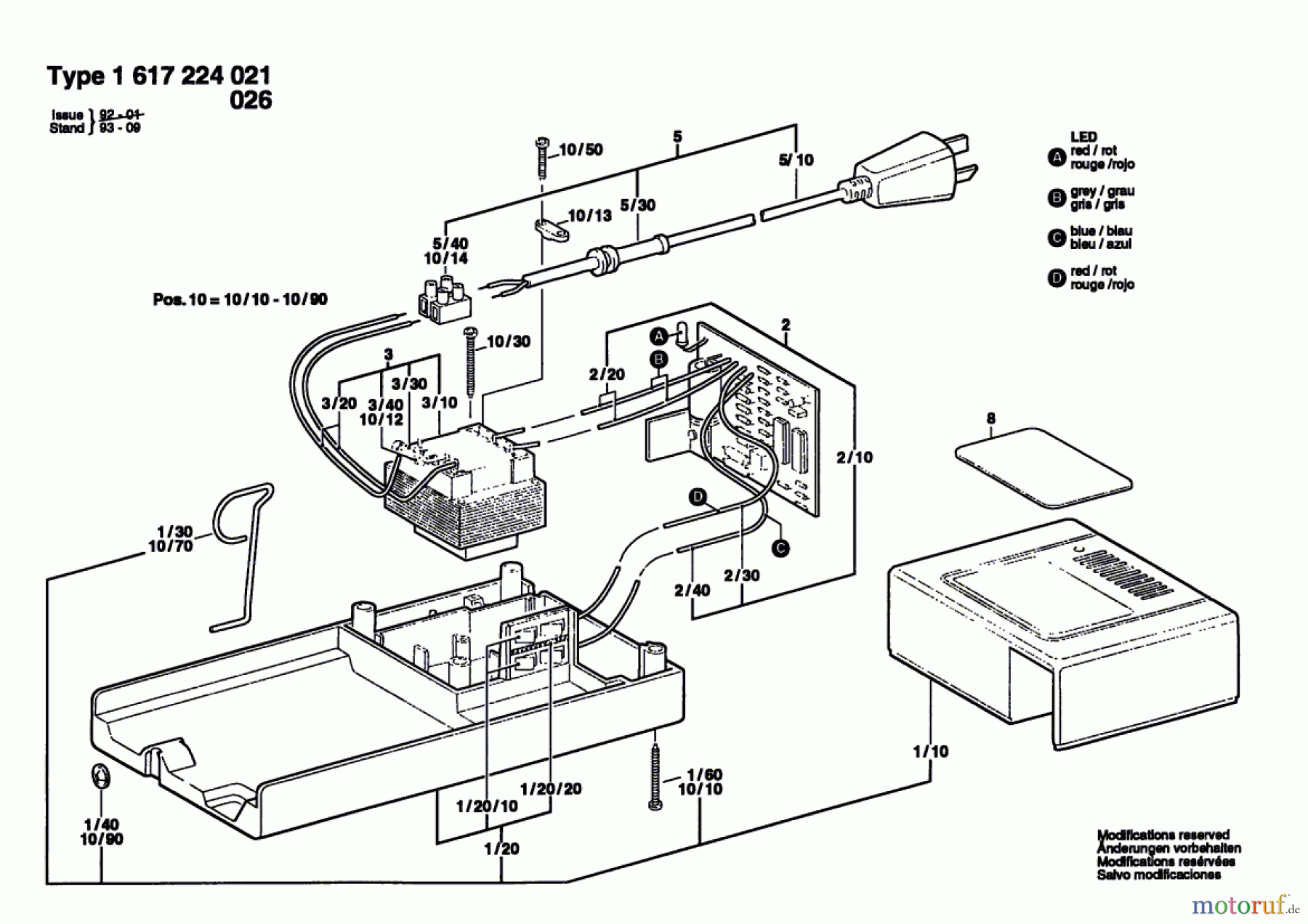 Bosch Werkzeug Batterie-Ladegerät ---- Seite 1