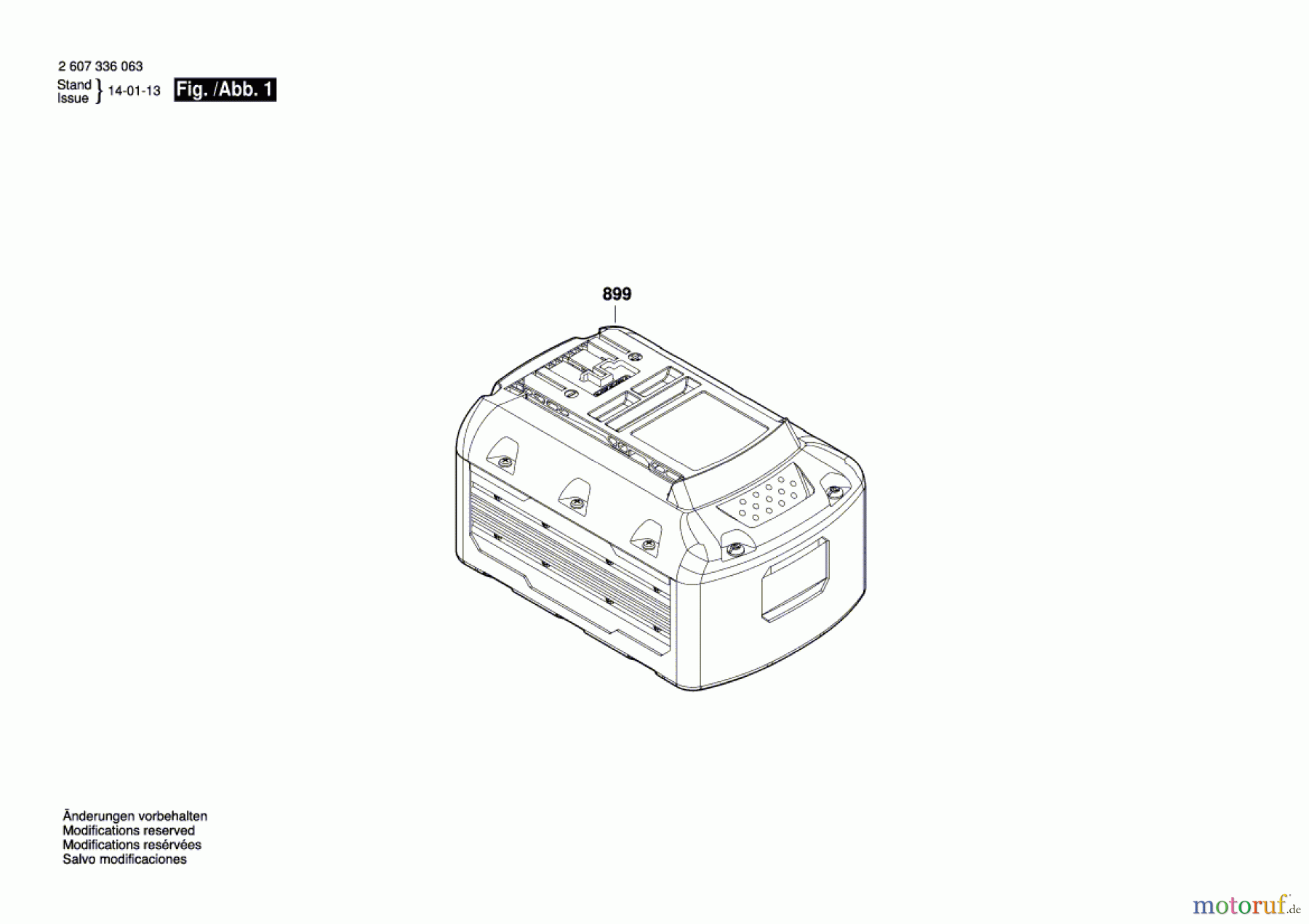 Bosch Akku Werkzeug Akku-Paket DPW3660XA E Seite 1
