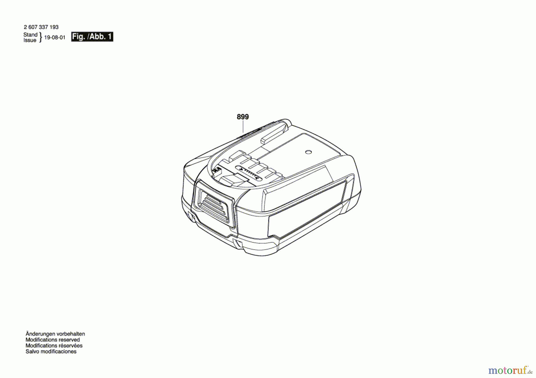  Bosch Akku Werkzeug Akku-Paket PBA 14,4V Seite 1