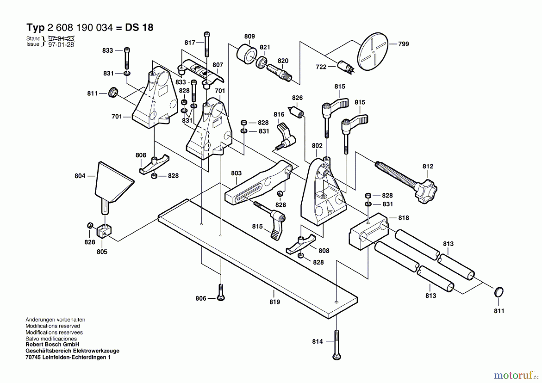 Bosch Werkzeug Drechseleinrichtung DS 18 Seite 1