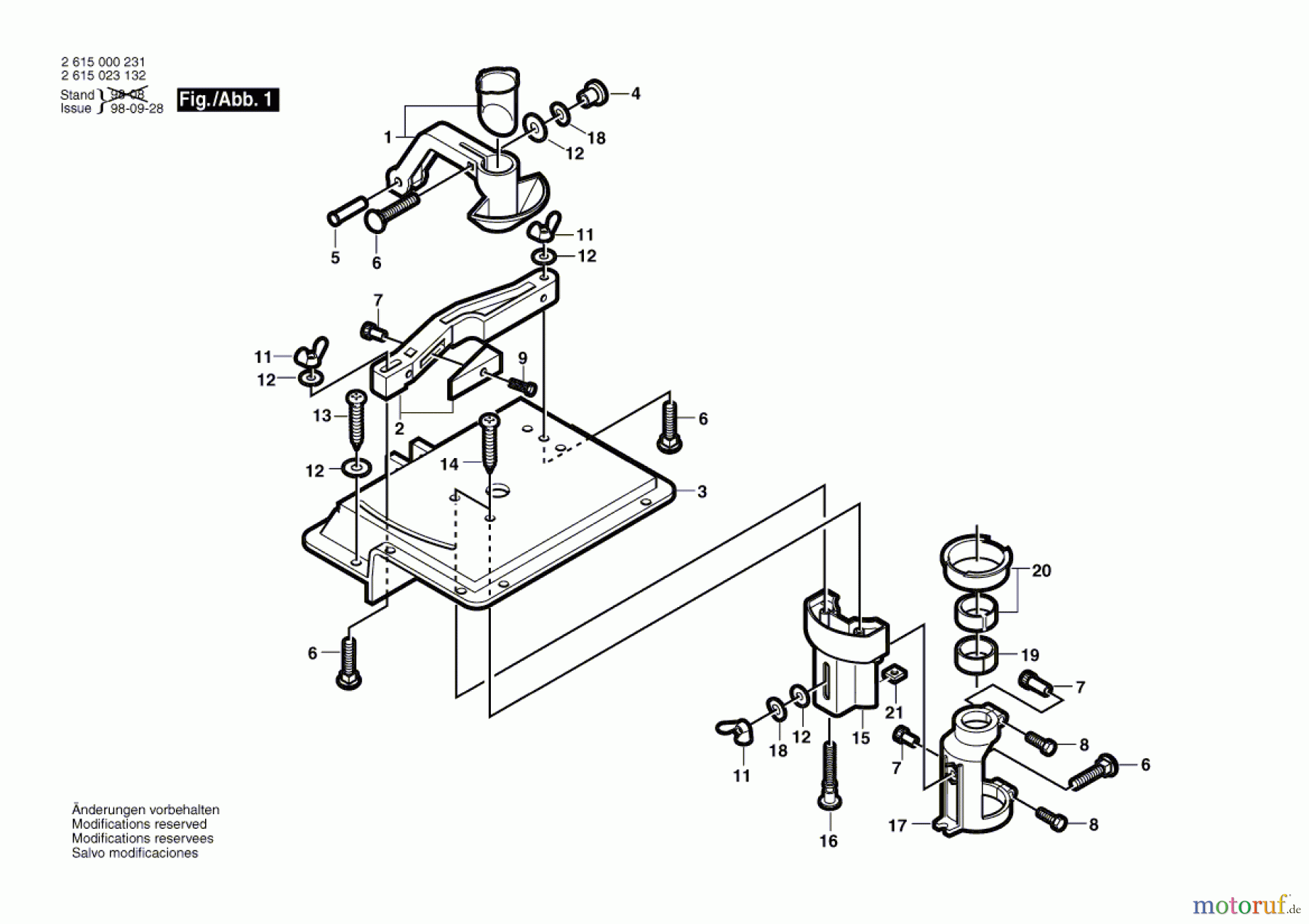 Bosch Werkzeug Bauteil ---- Seite 1