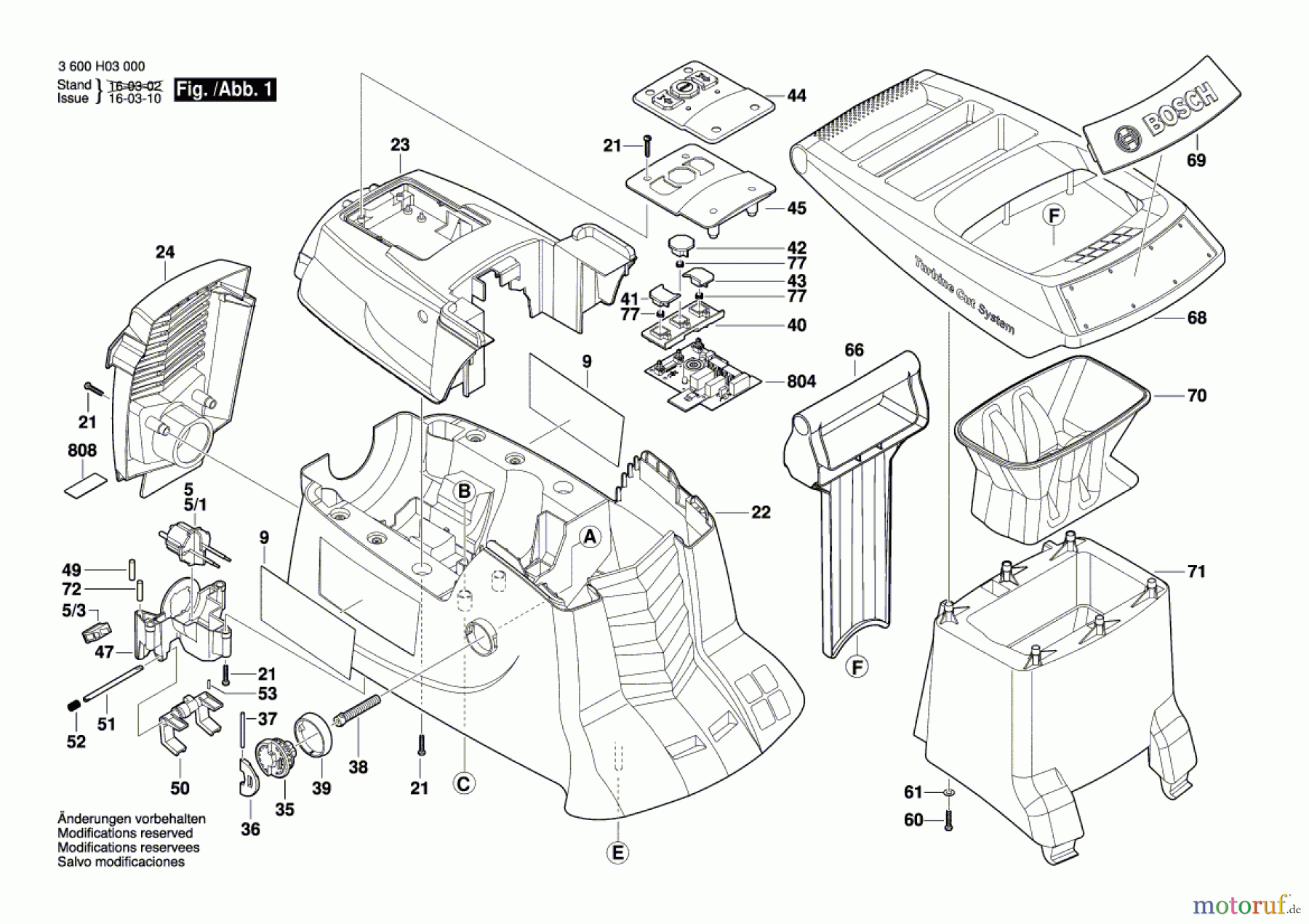  Bosch Gartengeräte Häcksler AXT 25 D Seite 1