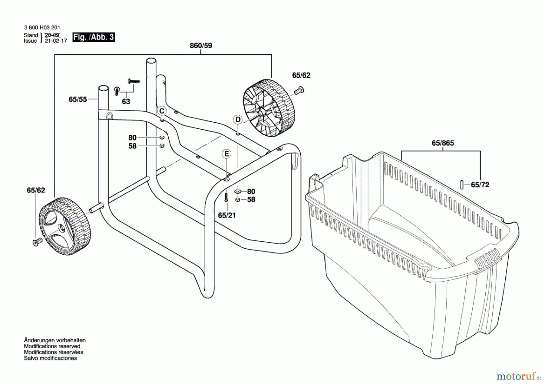  Bosch Gartengeräte Häcksler AXT 23 TC Seite 3