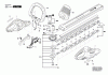 Bosch Heckenschere AHS 50-20 LI Ersatzteile Seite 1