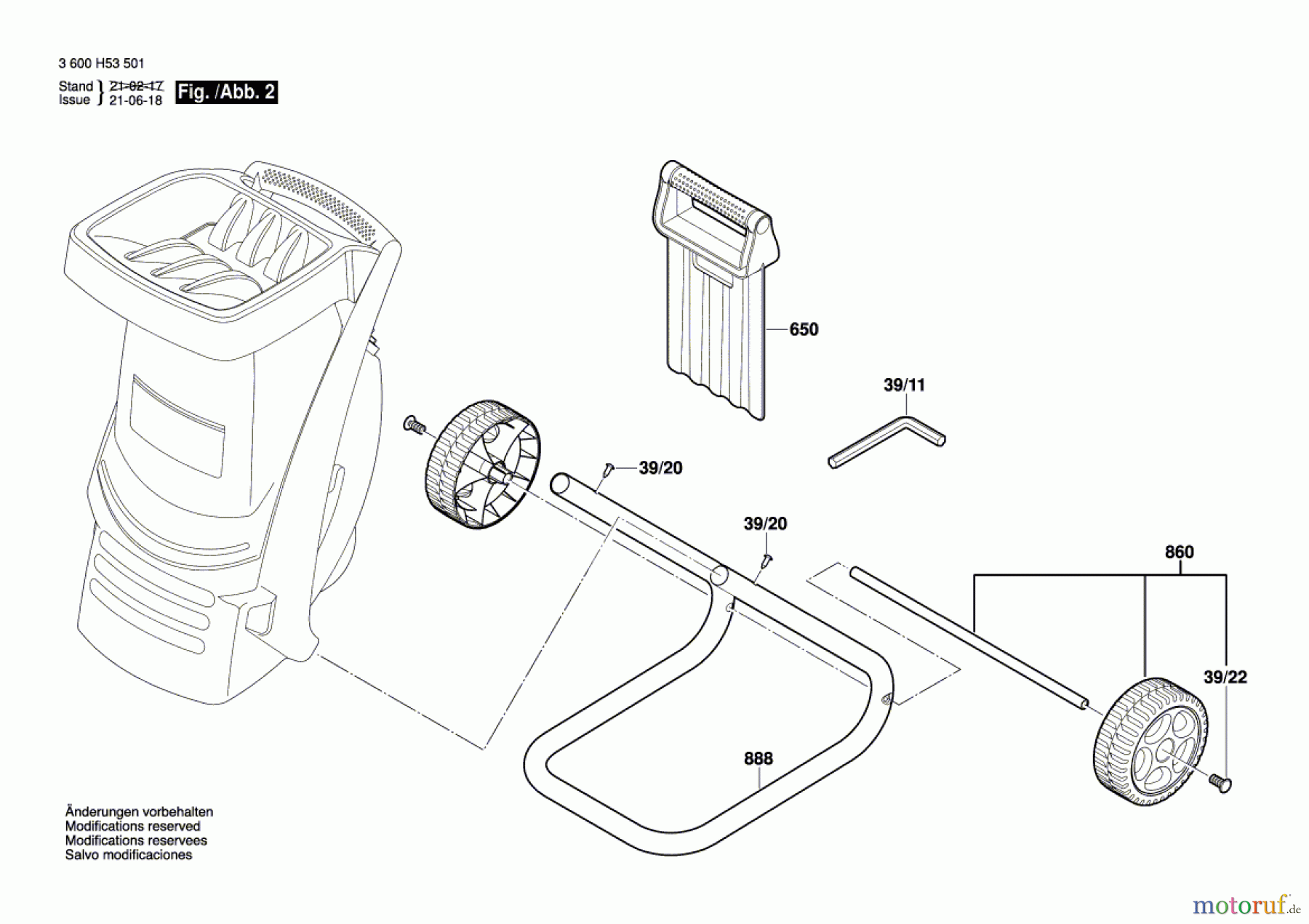Bosch Gartengeräte Häcksler AXT RAPID 2000 Seite 2
