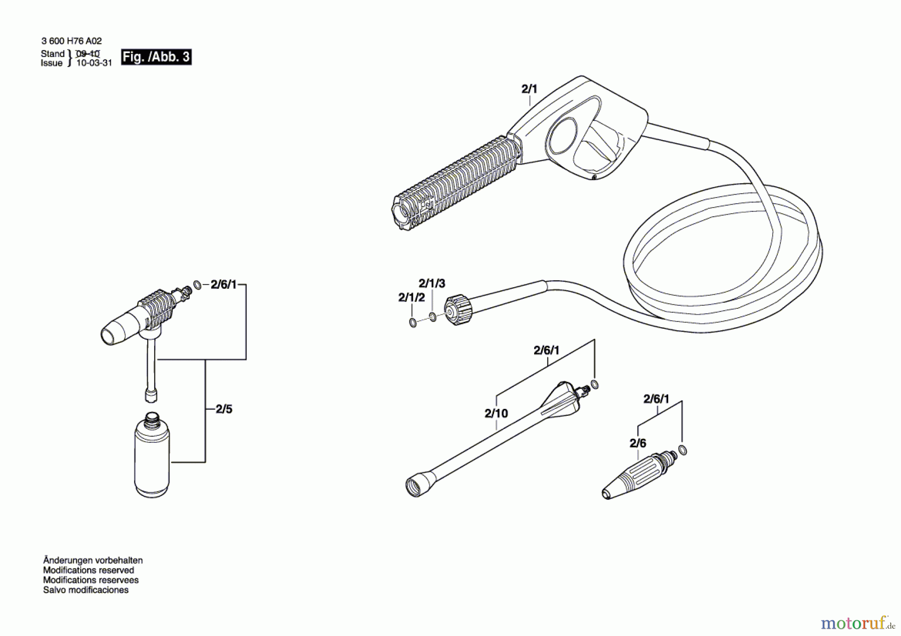  Bosch Wassertechnik Hochdruckreiniger AQUATAK 100 Seite 3