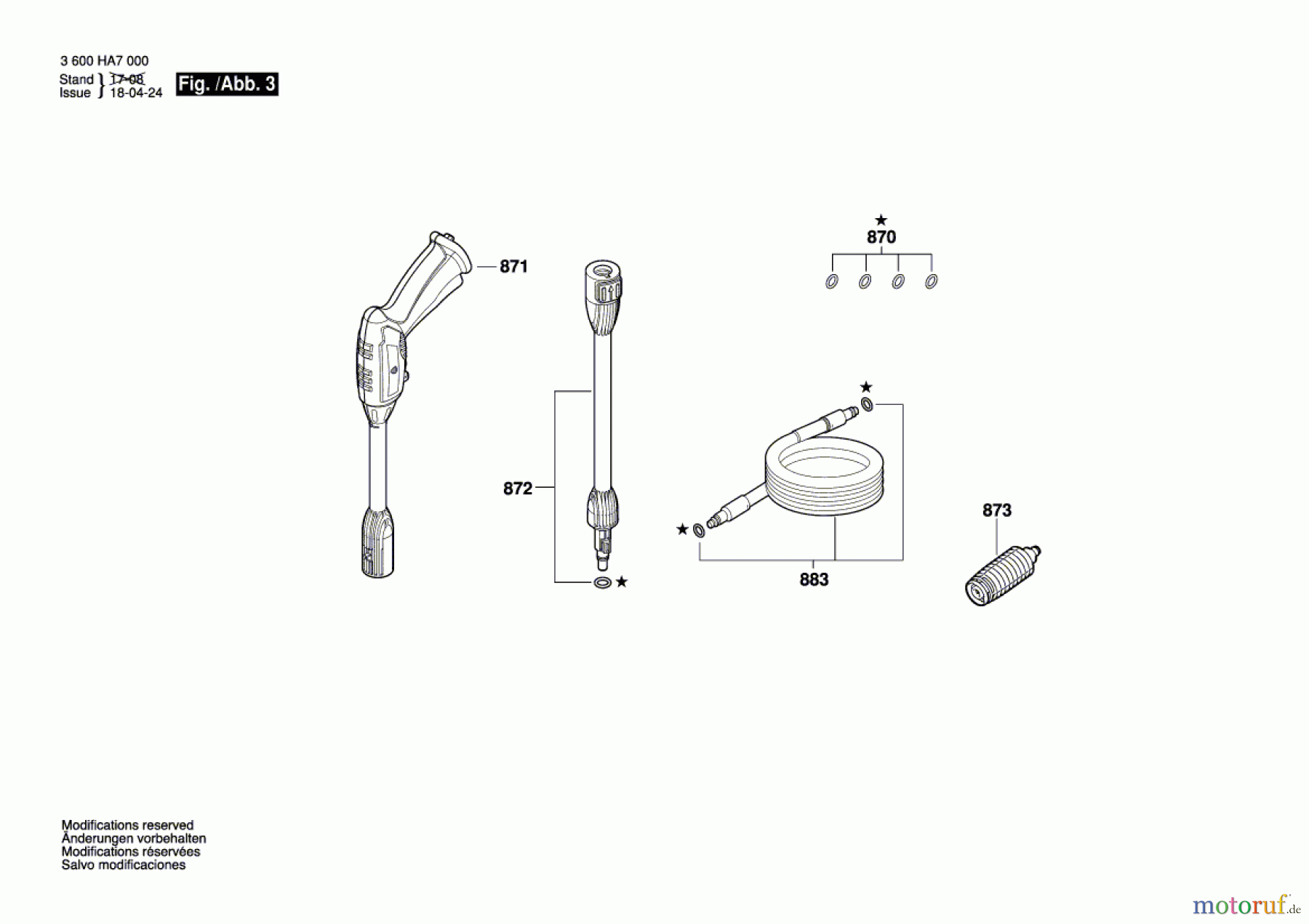  Bosch Wassertechnik Hochdruckreiniger AQT 33-10 Seite 3