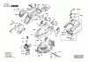 Bosch Rasenmäher UniversalRotak 36-650 Ersatzteile Seite 1