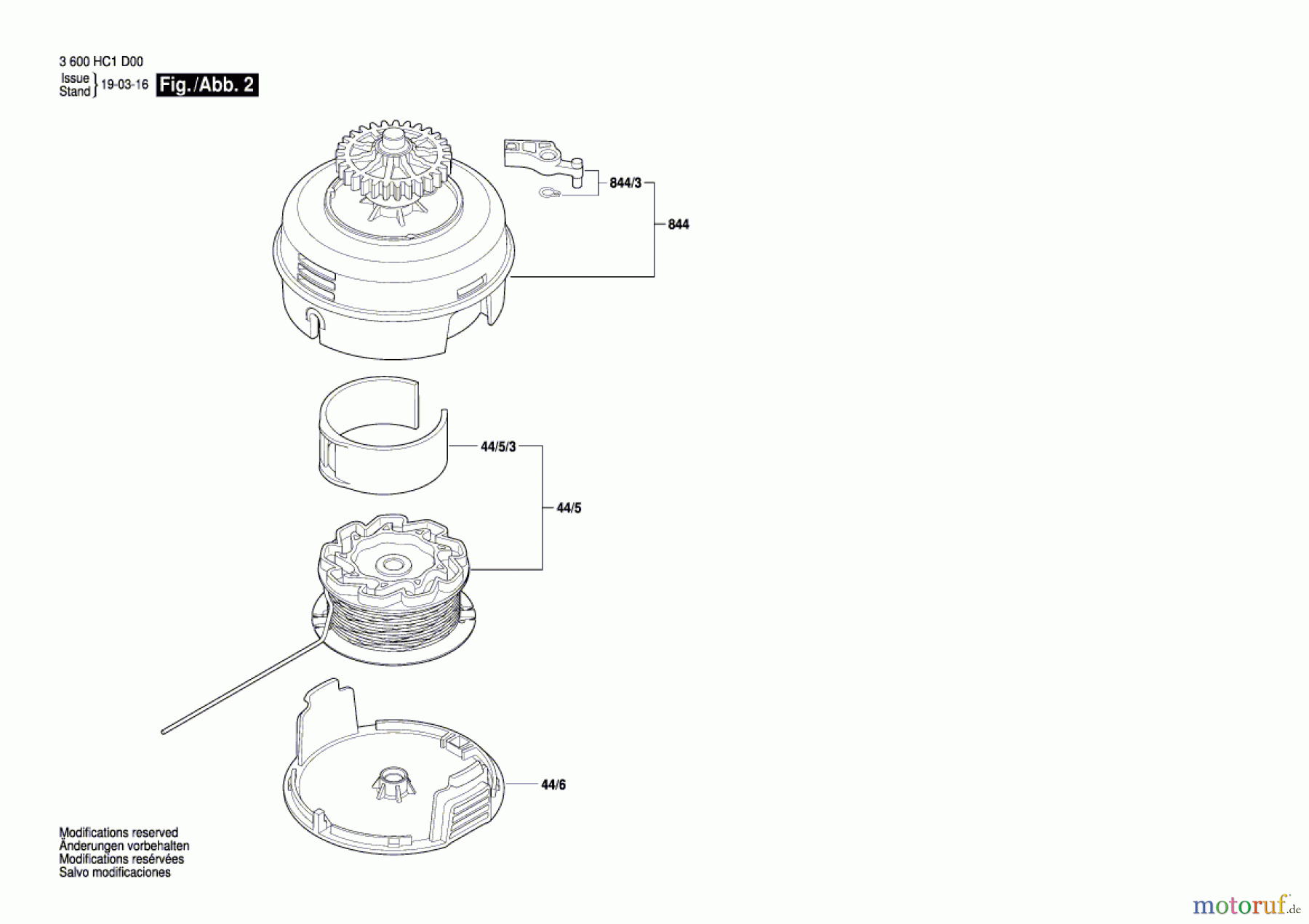 Bosch Gartengeräte Rasentrimmer UniversalGrassCut 18 Seite 2