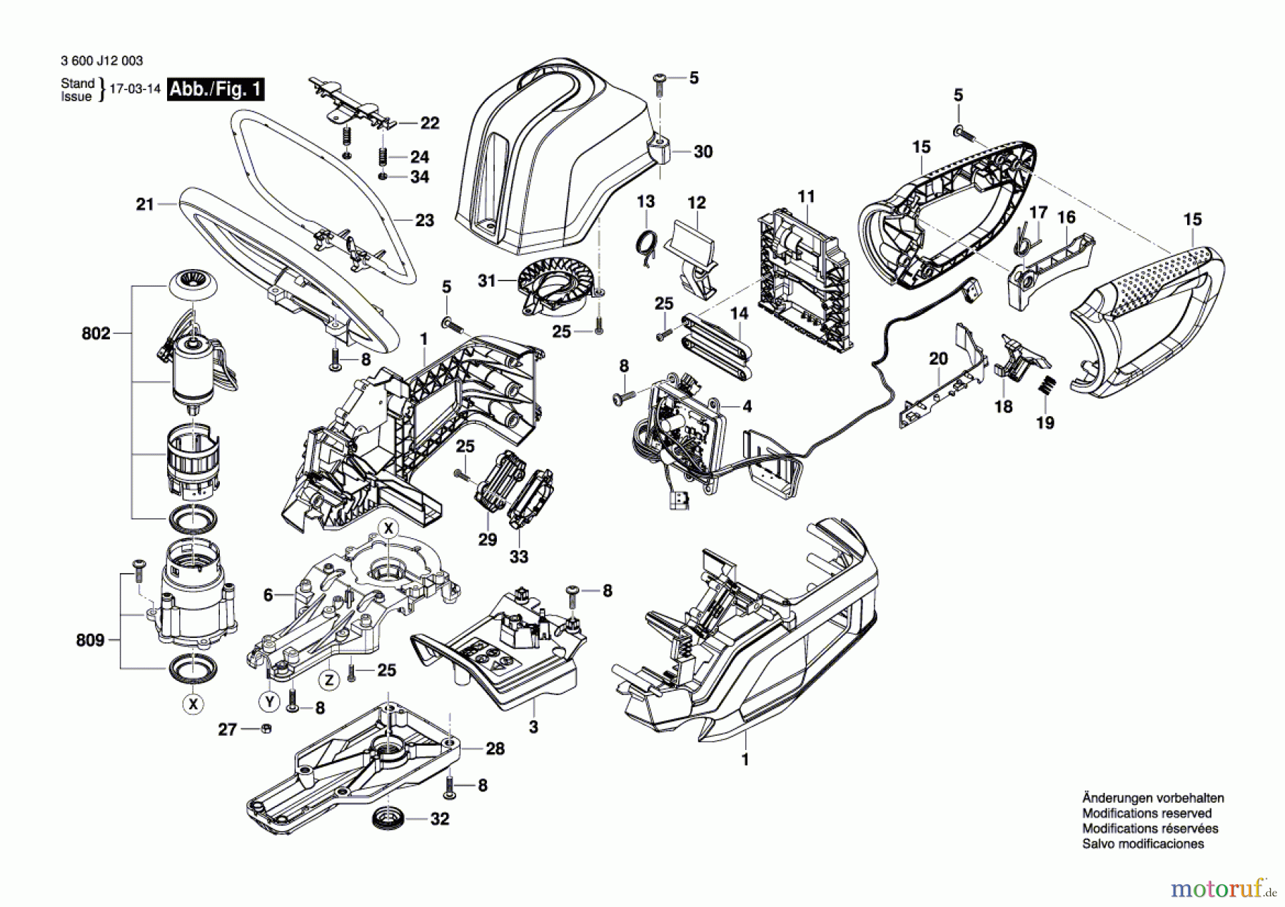  Bosch Gartengeräte Heckenschere HC60-PRO R Seite 1