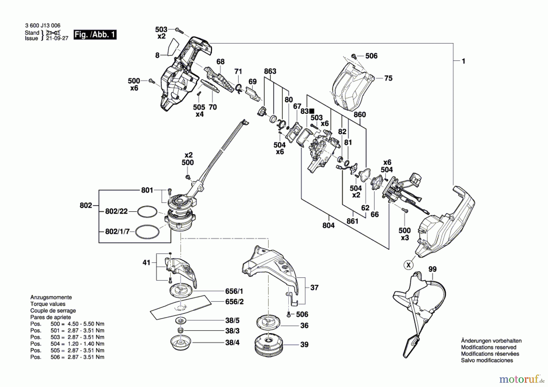  Bosch Gartengeräte Motorsense HHT 36AXB EUE Seite 1