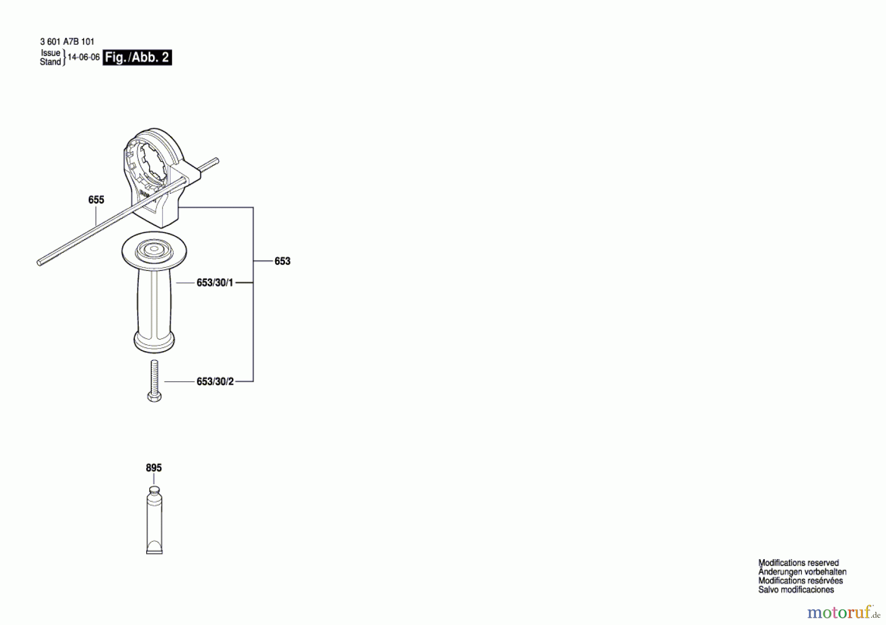  Bosch Werkzeug Schlagbohrmaschine GSB 780-2 RE Seite 2