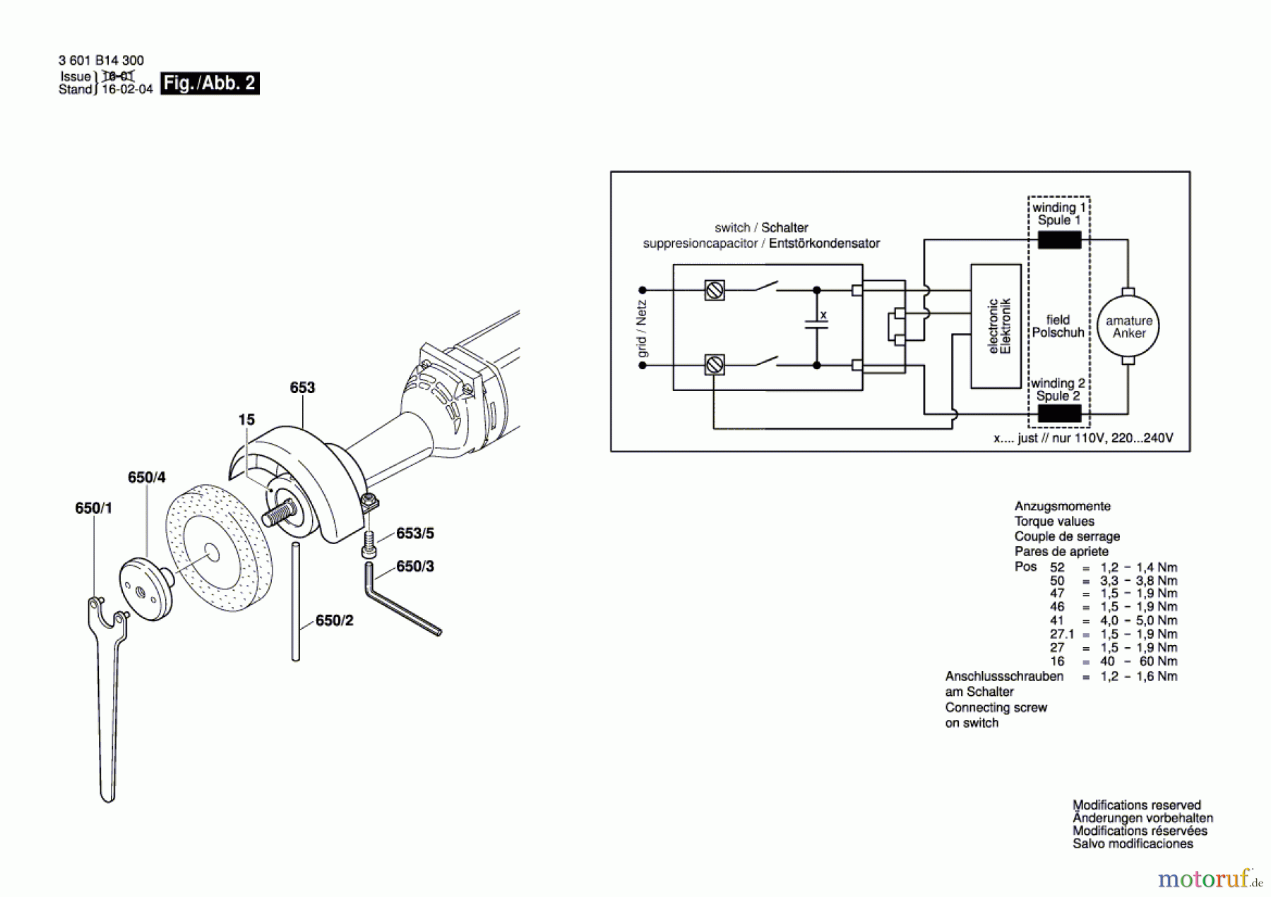 Bosch Werkzeug Hf-Geradschleifer GERADSCHLEIFER GGS 8 SH Seite 2