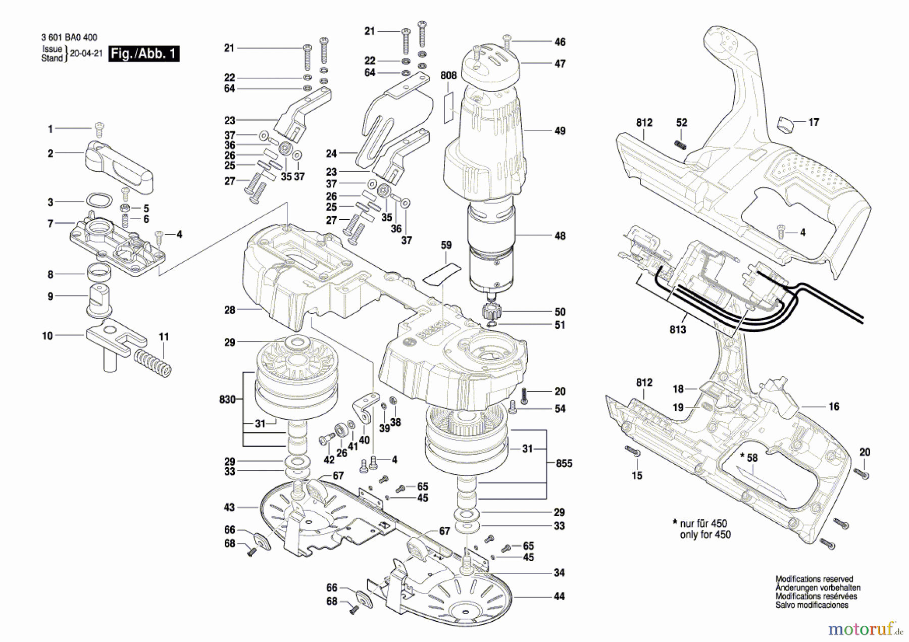 Bosch Werkzeug Bandsägemaschine GCB 18V-63 Seite 1