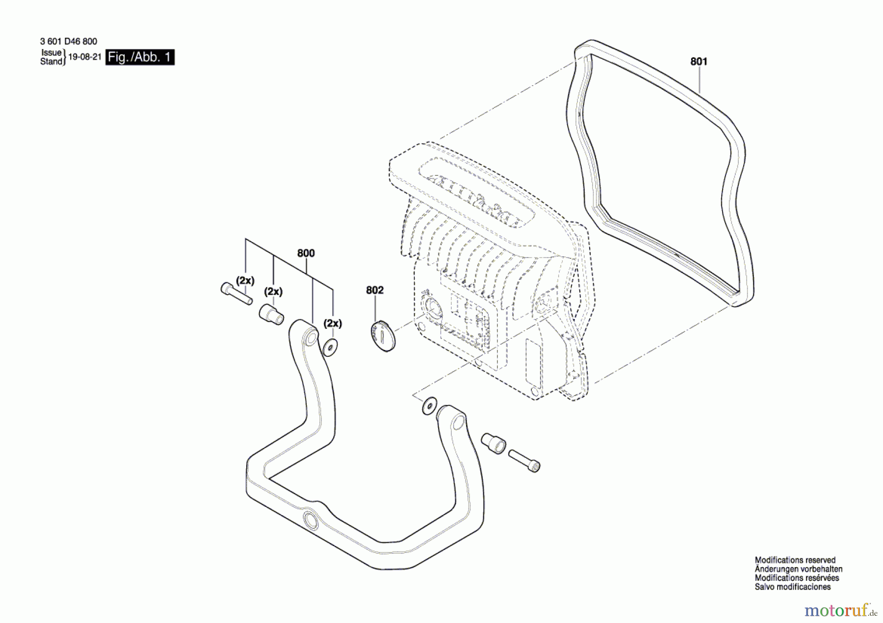 Bosch Akku Werkzeug Akku-Lampe GLI18V-10000C Seite 1