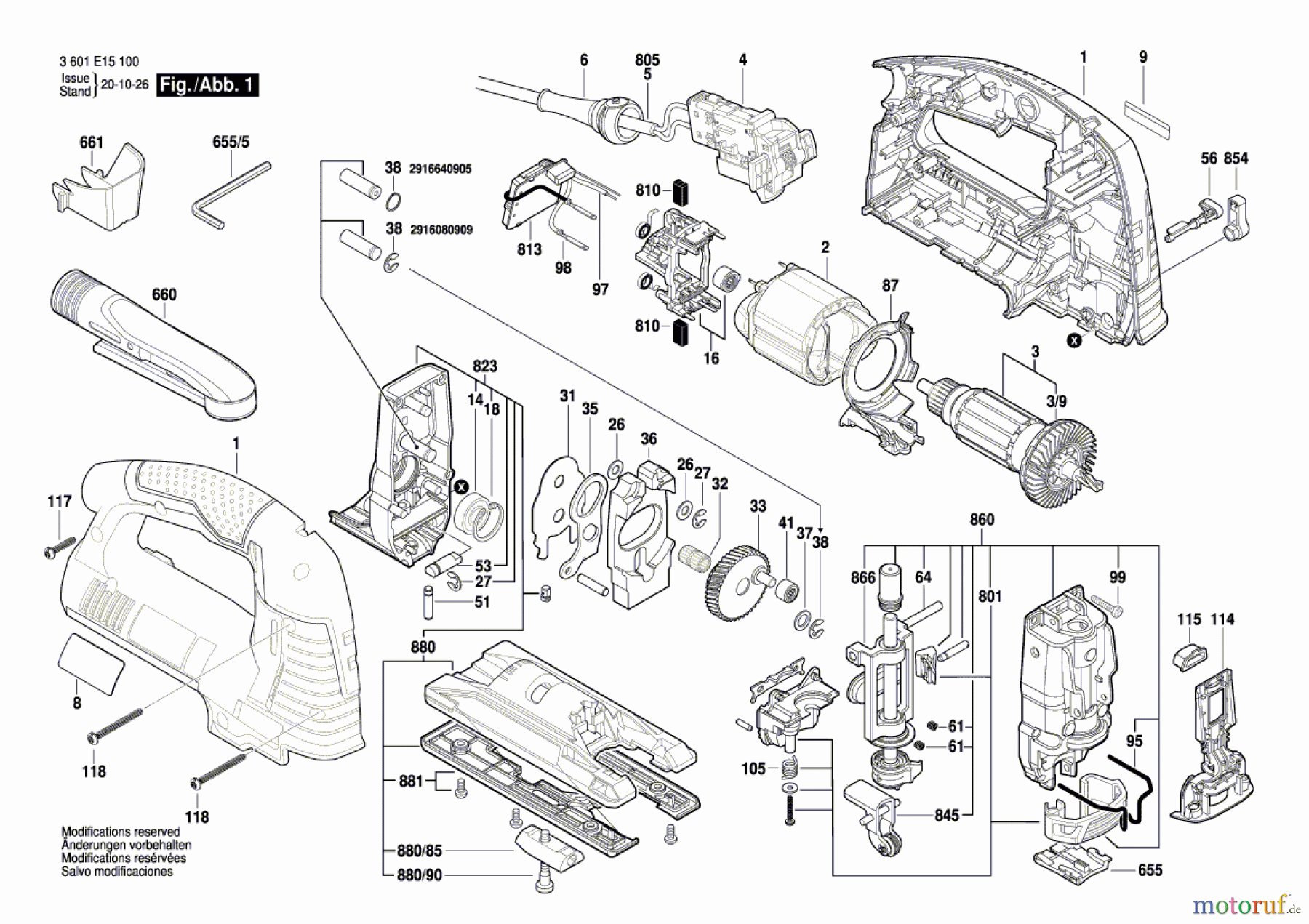 Bosch Werkzeug Stichsäge GST 1400 BCE Seite 1