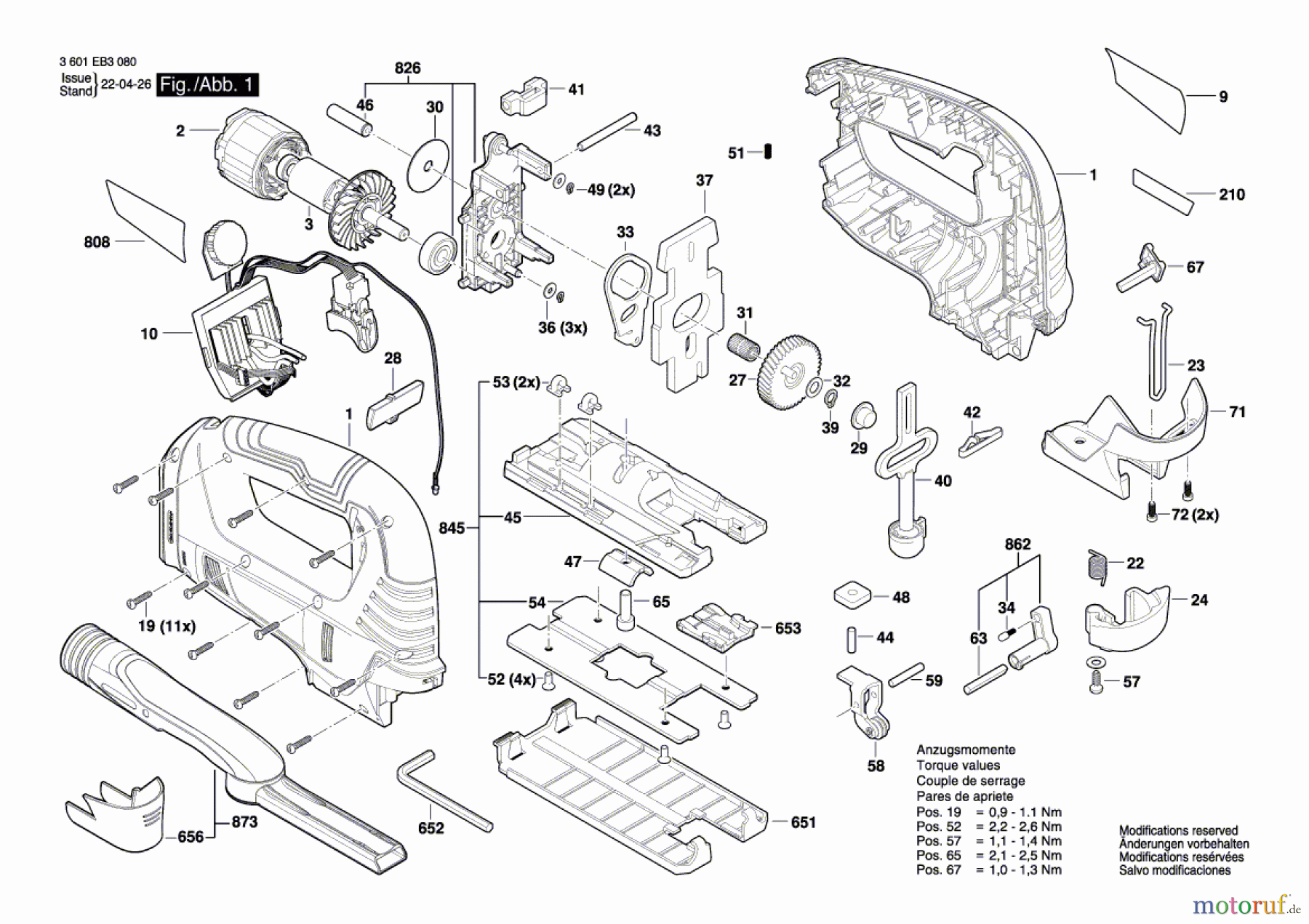  Bosch Akku Werkzeug Akku-Stichsäge GST 18V-125 B Seite 1