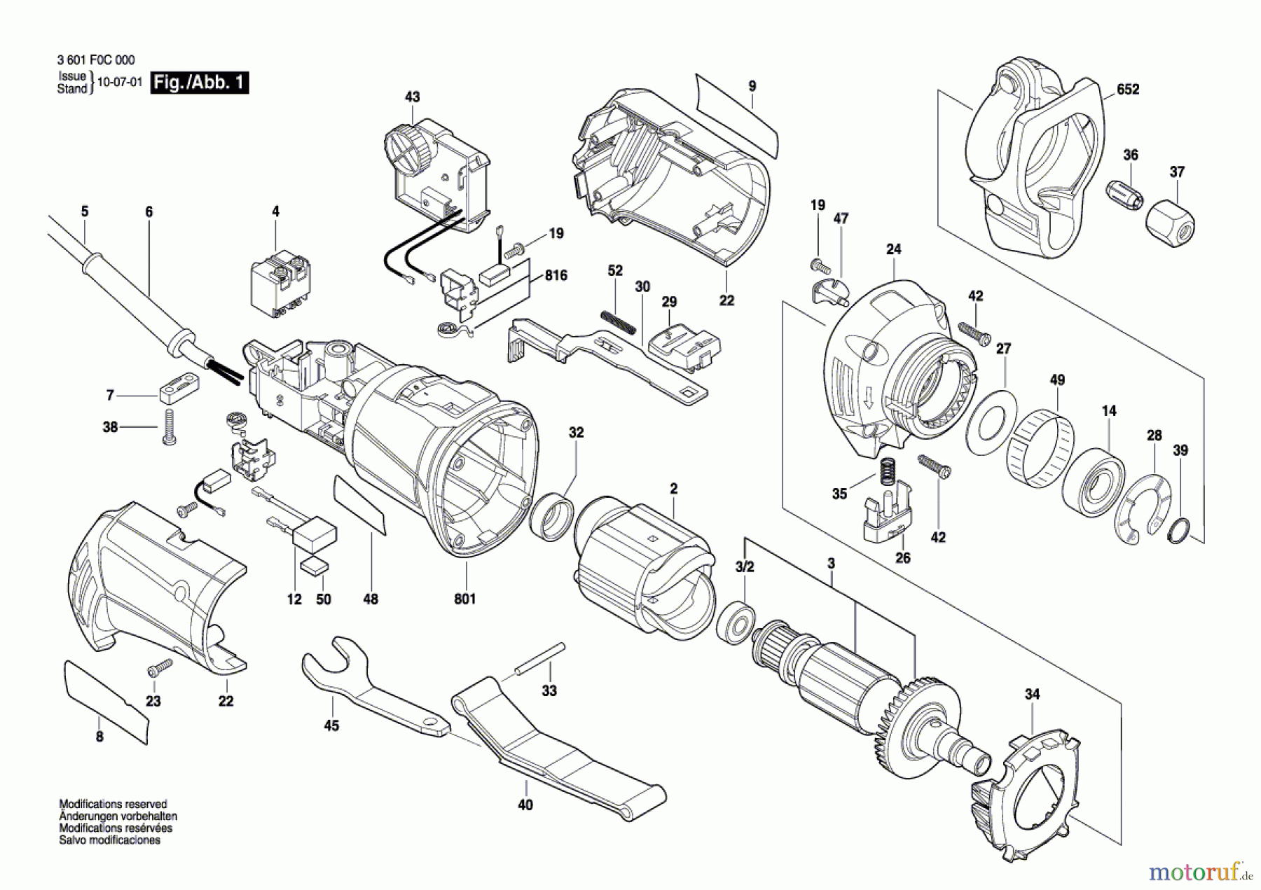 Bosch Werkzeug Oberfräse GTR 30 Seite 1