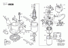 Bosch Oberfräse GMF 1400 CE Ersatzteile Seite 1