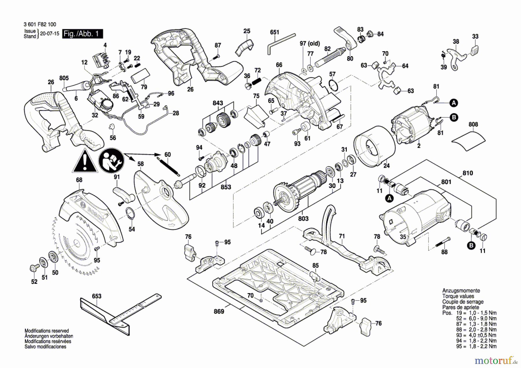 Bosch Werkzeug Handkreissäge GKS 55+ GCE Seite 1