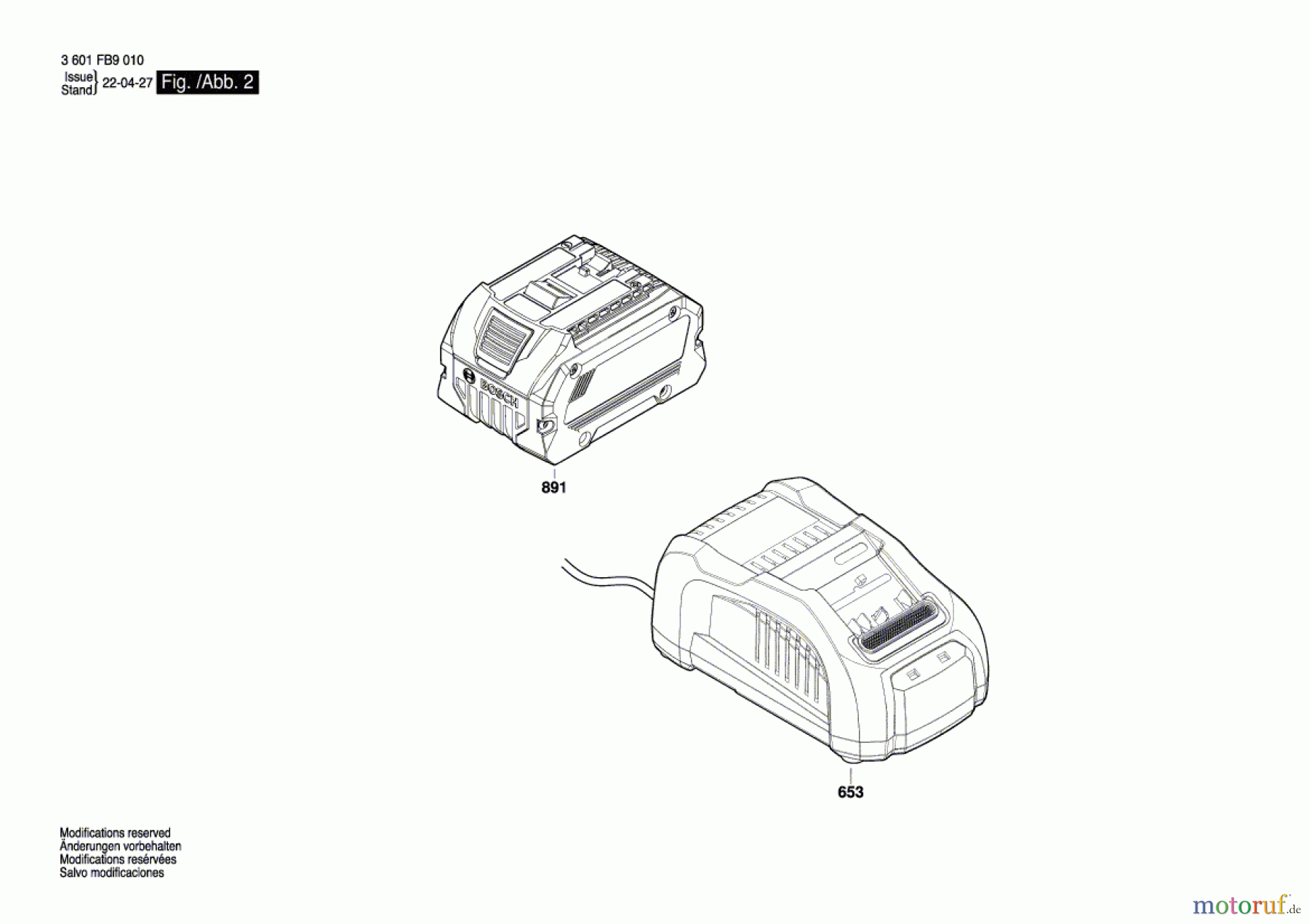 Bosch Akku Werkzeug Akku-Kreissäge GKS 18V-70 L Seite 2