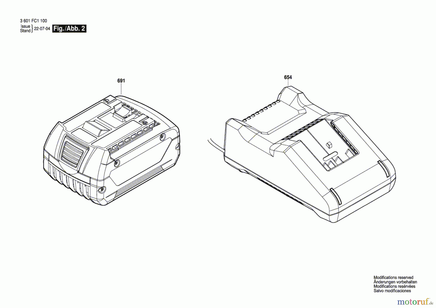 Bosch Akku Werkzeug Akku-Kreissäge GKS 18V-57-2 L Seite 2