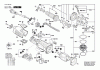 Bosch Winkelschleifer GWS 15-125 CIT Ersatzteile Seite 1