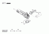 Bosch Winkelschleifer GWX 9-125 S Ersatzteile Seite 2