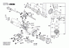 Bosch Winkelschleifer GWS 1100 Ersatzteile Seite 1