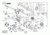 Bosch Winkelschleifer EWS 125 S Ersatzteile Seite 1