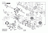 Bosch Winkelschleifer BTI-WKS 125 VRE Ersatzteile Seite 1