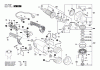 Bosch Winkelschleifer GWS 24-180 JH Ersatzteile Seite 1
