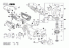Bosch Winkelschleifer GWS 26-180 JBV Ersatzteile Seite 1