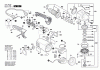 Bosch Winkelschleifer GWS 22-230 JH Ersatzteile Seite 1