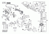 Bosch Winkelschleifer GWS 24-180 JH Ersatzteile Seite 1