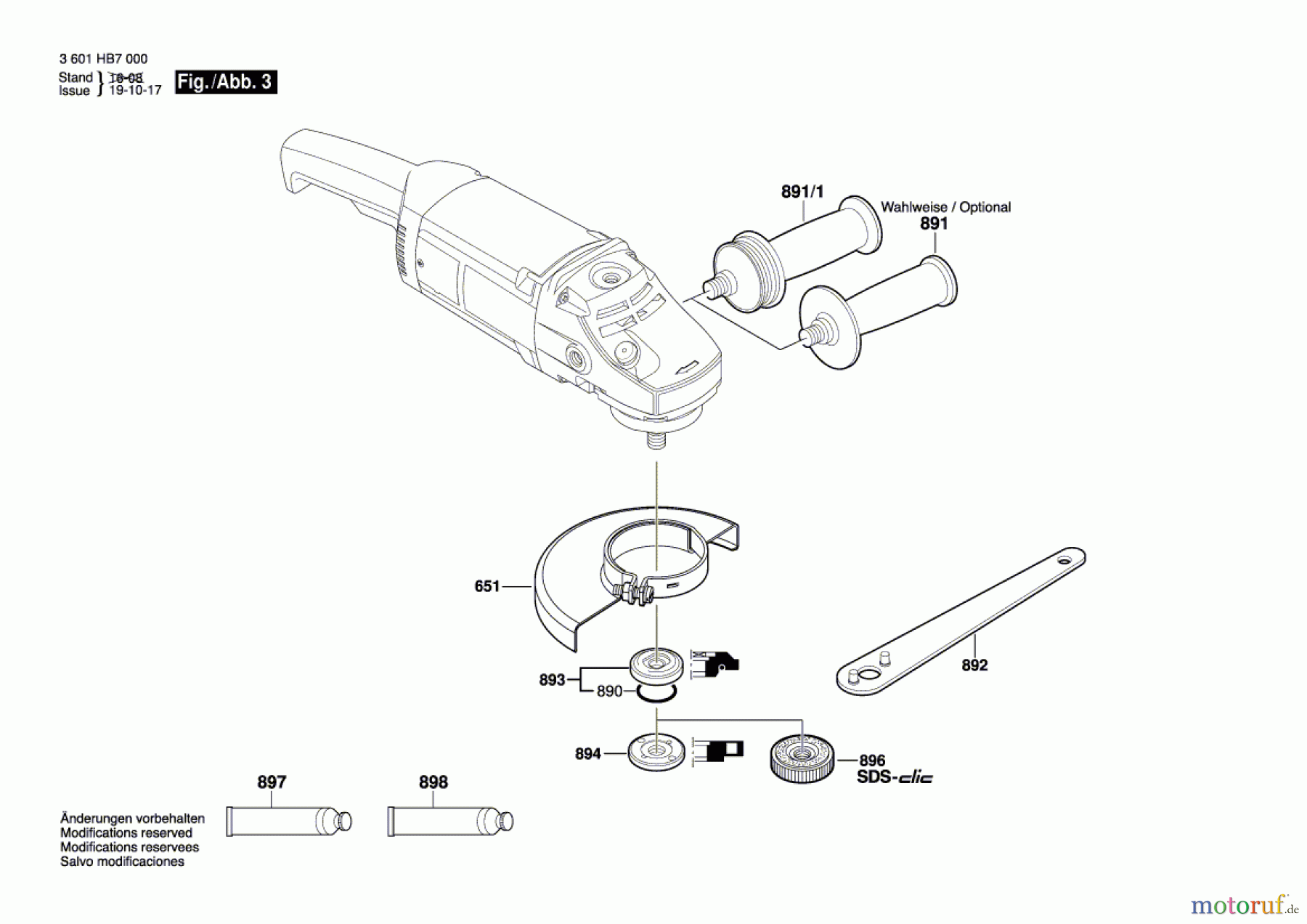 Bosch Werkzeug Winkelschleifer GWS 2000 Seite 3