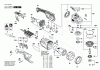 Bosch Winkelschleifer GWS 30-230 B Ersatzteile Seite 1